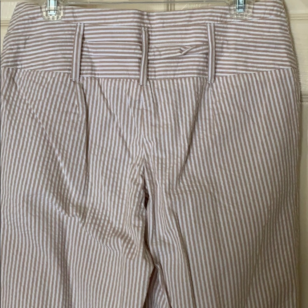 WIDE LEG PINSTRIPE PANTS - Picture 5 of 5